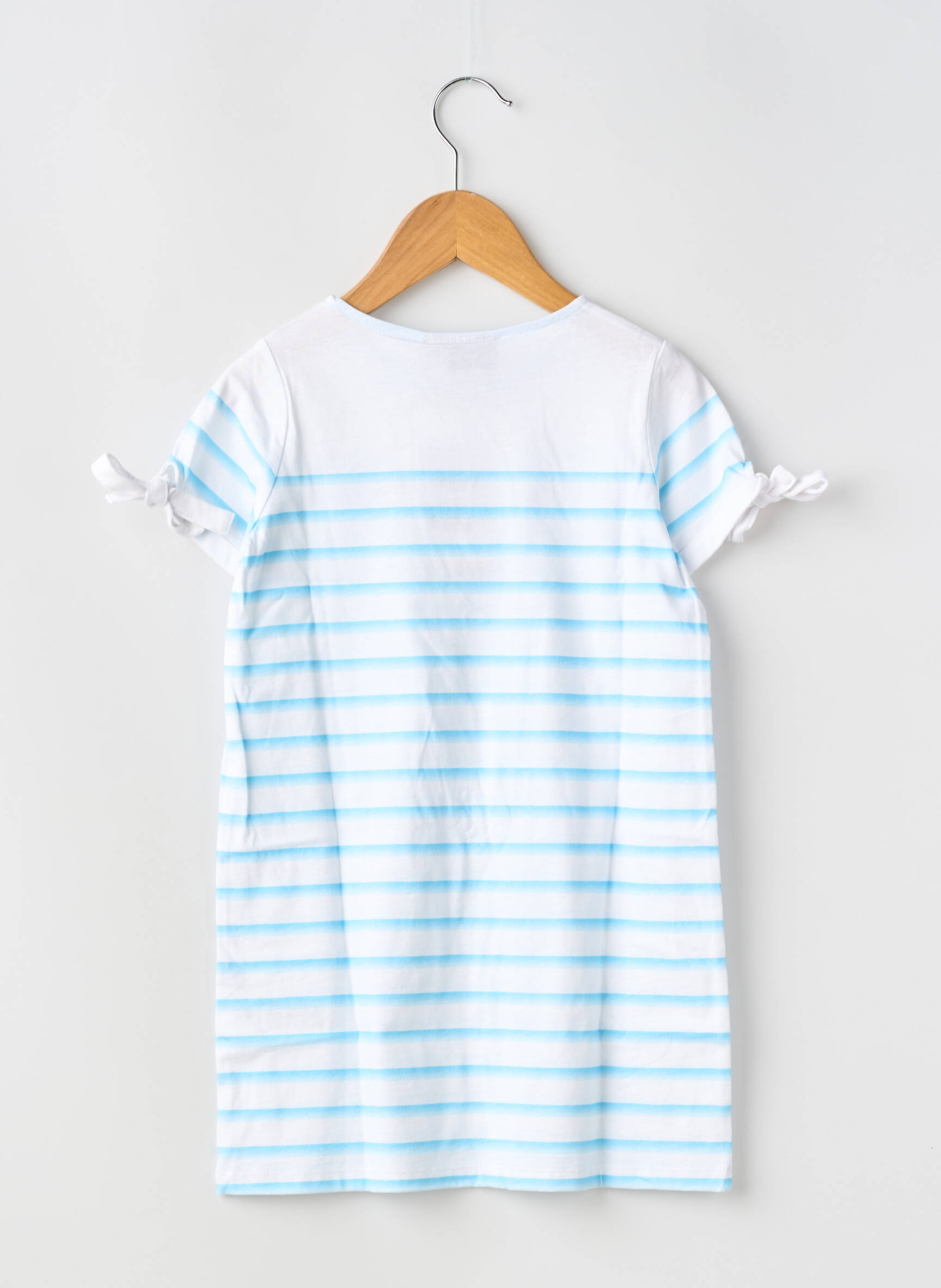 Robe courte manches courtes manches courtes bleu SAINT JAMES fille
