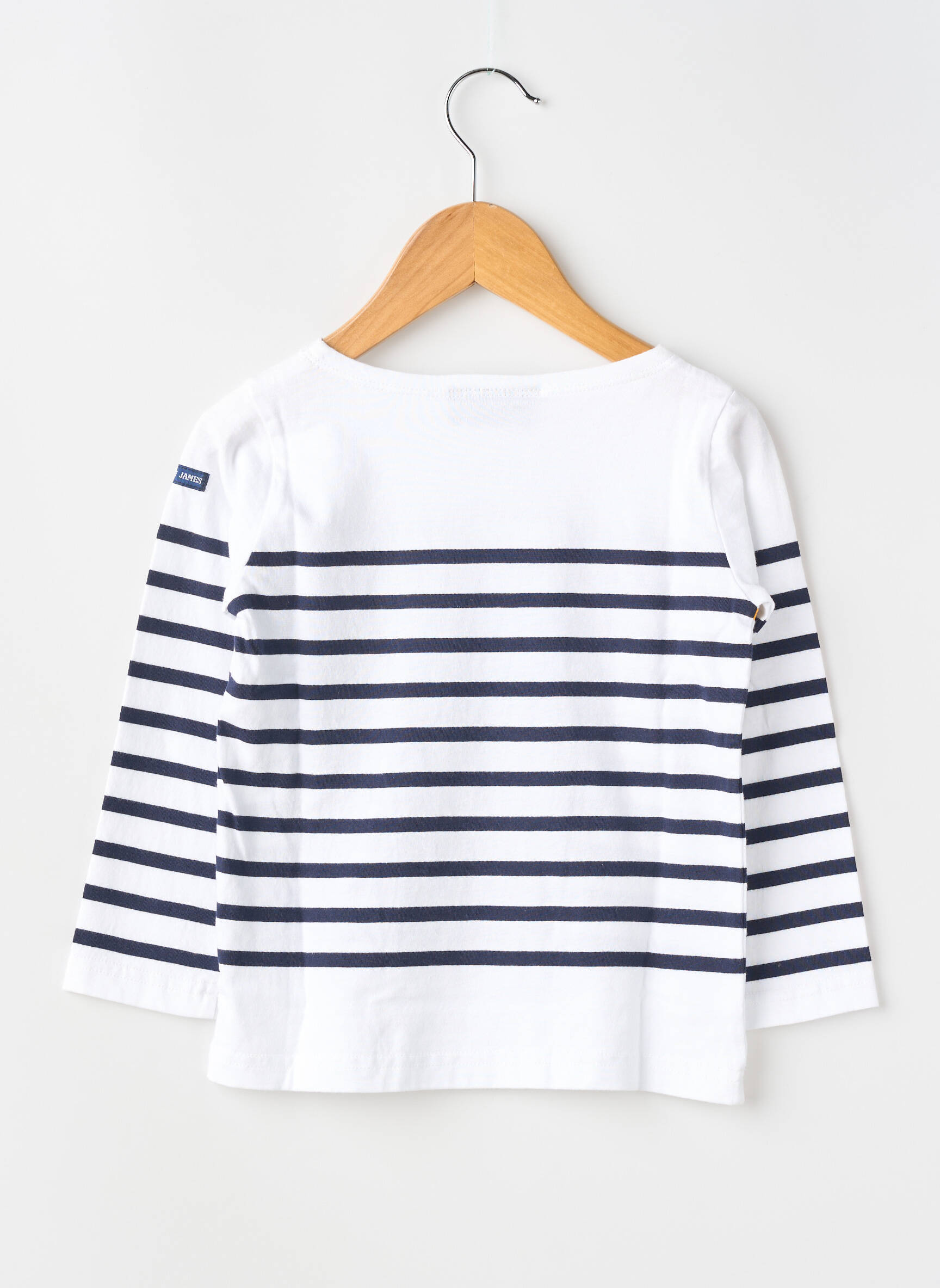 T-shirt stretch manches longues bleu SAINT JAMES enfant