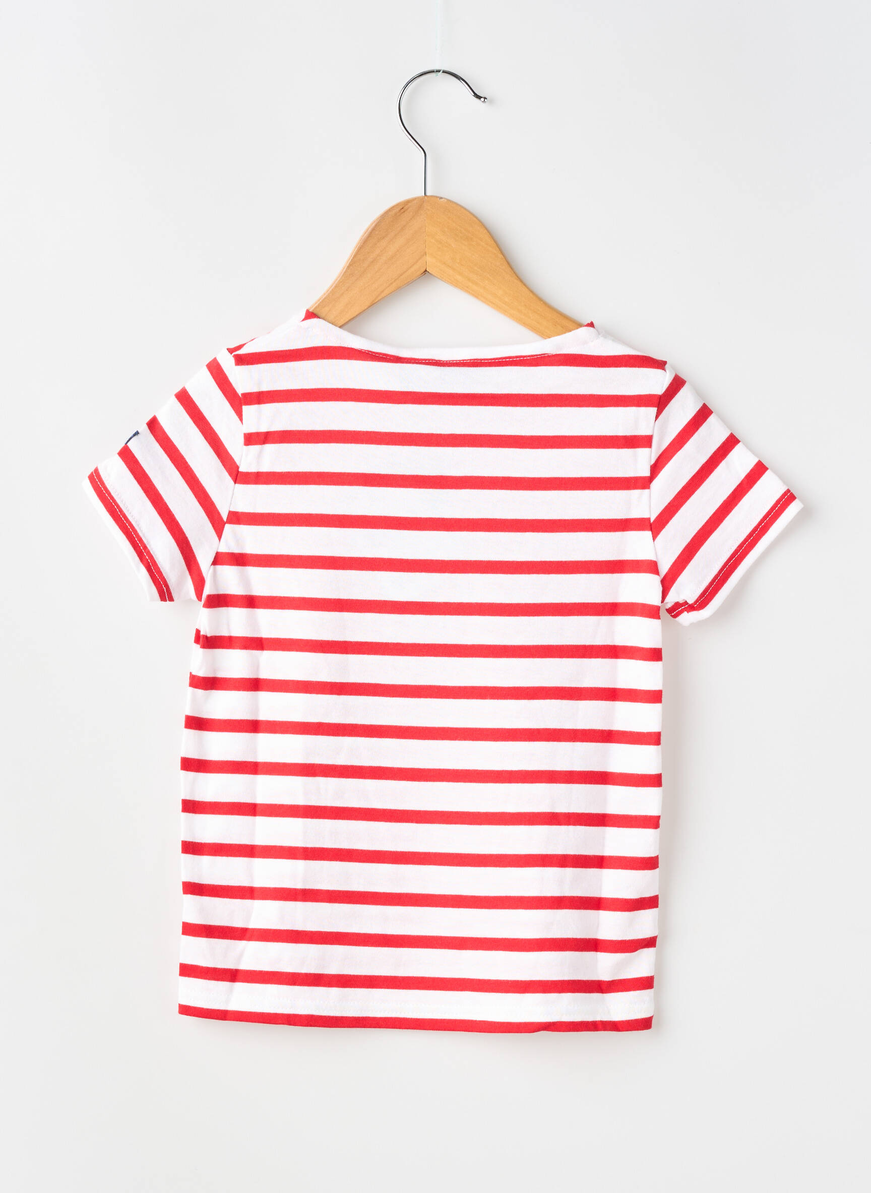 T-shirt stretch manches courtes rouge SAINT JAMES enfant