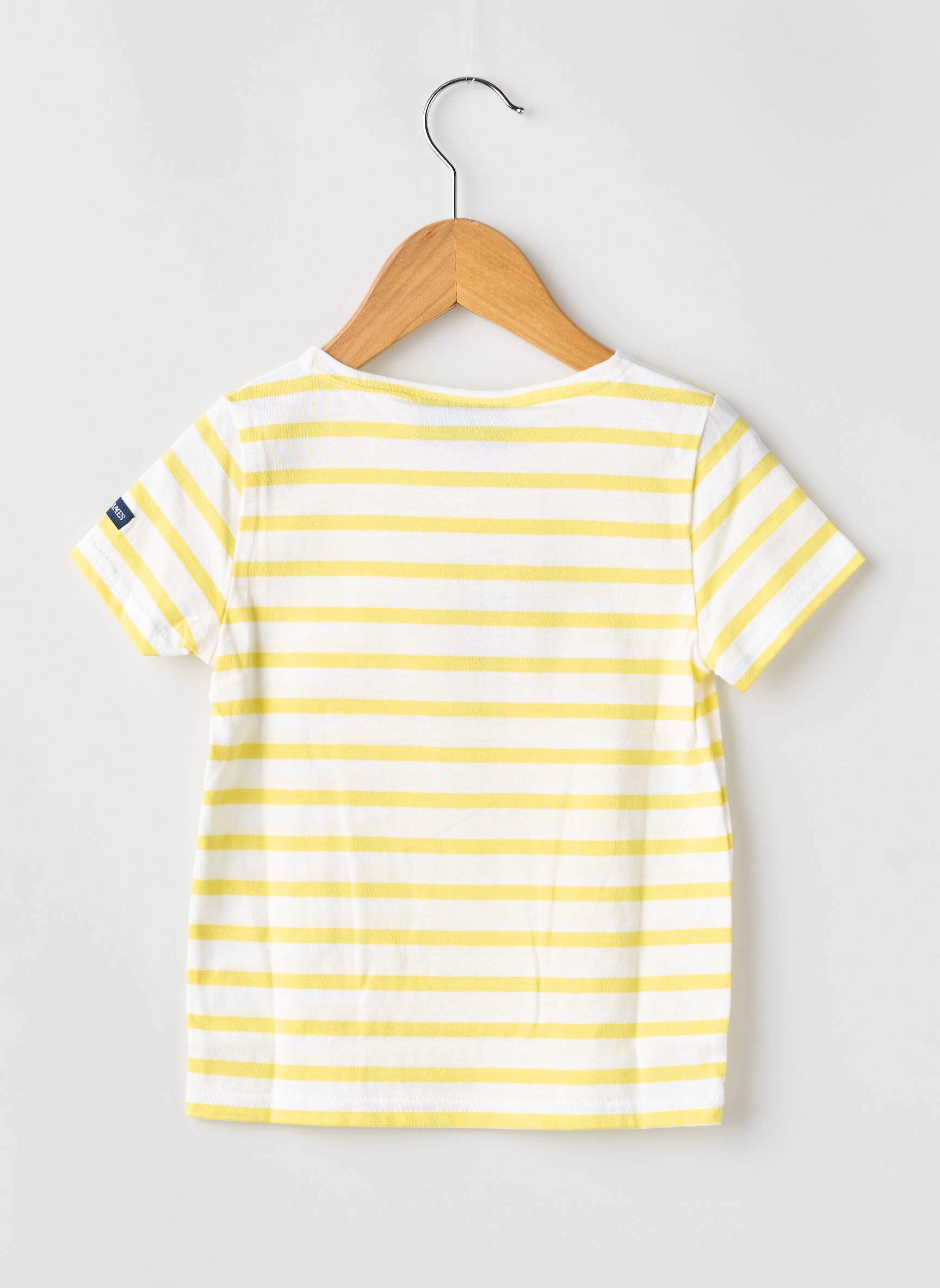 T-shirt stretch manches courtes jaune SAINT JAMES enfant
