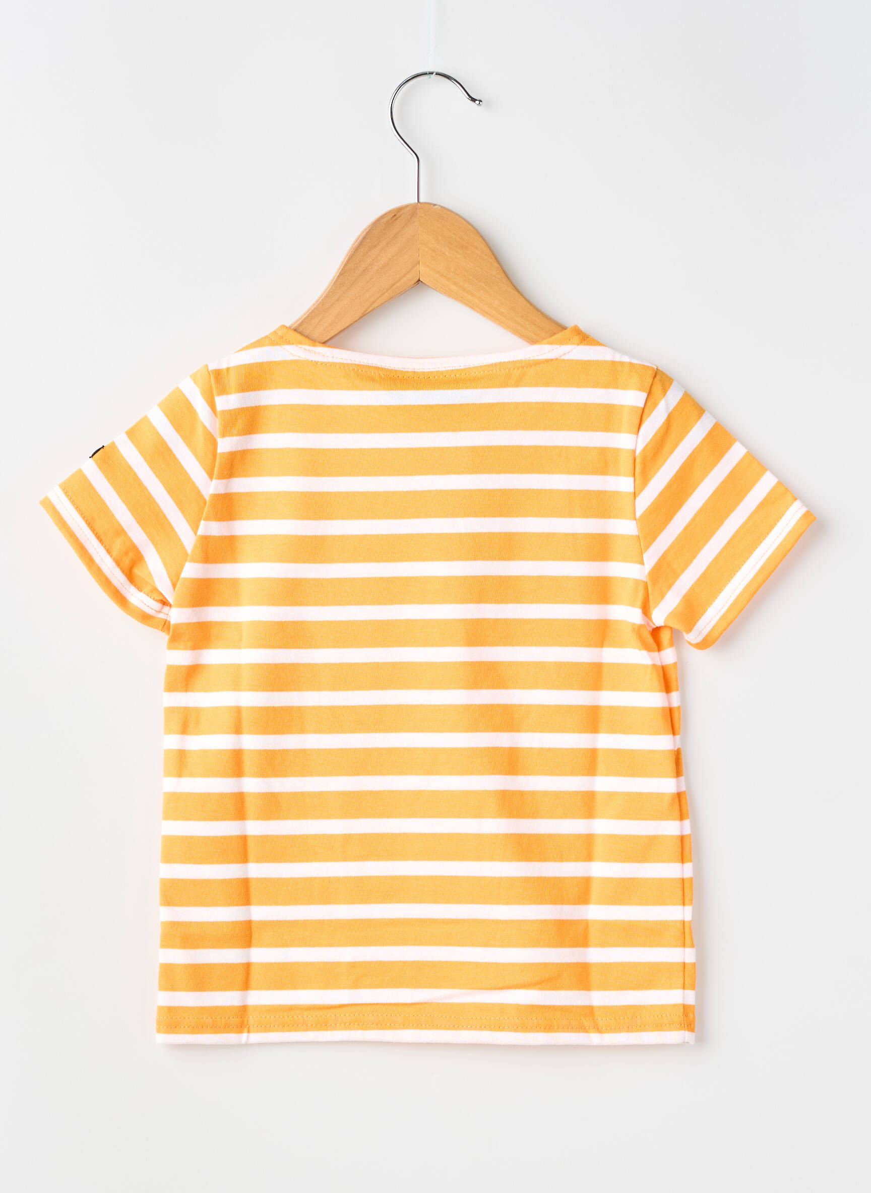 T-shirt stretch manches courtes orange SAINT JAMES enfant