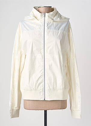 Blouson effet matière satinée beige SAINT JAMES femme