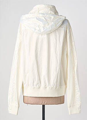 Blouson effet matière satinée beige SAINT JAMES femme
