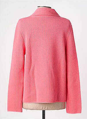 Gilet manches longues stretch rose SAINT JAMES femme