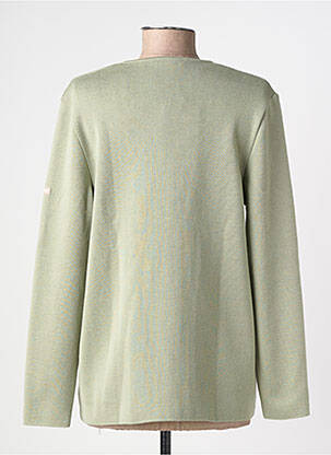 Gilet manches longues stretch vert SAINT JAMES femme
