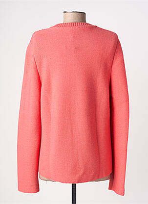 Gilet manches longues col rond rose SAINT JAMES femme