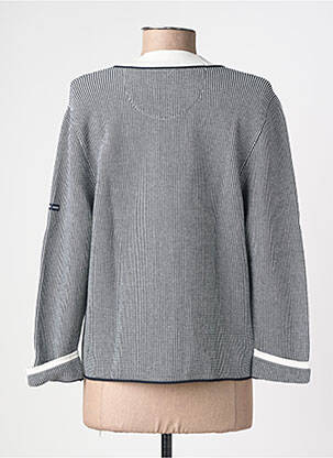 Gilet manches longues manches 3/4 bleu SAINT JAMES femme