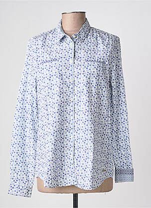 Chemise manches longues poches bleu SAINT JAMES homme