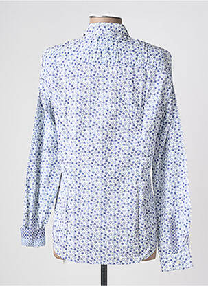 Chemise manches longues poches bleu SAINT JAMES homme