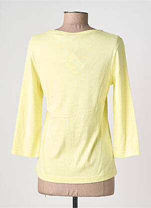 T-shirt manches 3/4 manches 3/4 jaune SAINT JAMES femme