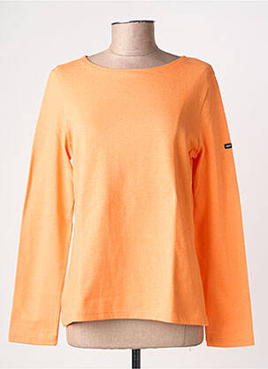 T-shirt manches longues manches longues orange SAINT JAMES femme