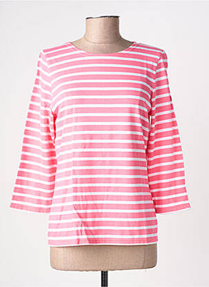 T-shirt manches 3/4 manches 3/4 rose SAINT JAMES femme