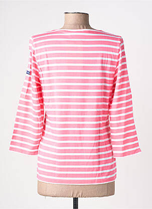 T-shirt manches 3/4 manches 3/4 rose SAINT JAMES femme