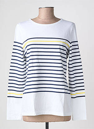 T-shirt manches longues manches longues bleu SAINT JAMES femme