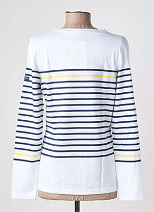 T-shirt manches longues manches longues bleu SAINT JAMES femme