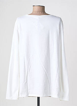 T-shirt manches longues manches longues blanc SAINT JAMES femme