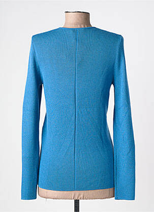 Pull col v manches longues bleu SAINT JAMES femme