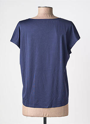 T-shirt col rond manches courtes bleu SAINT JAMES femme