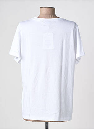 T-shirt sérigraphie manches courtes blanc SAINT JAMES femme
