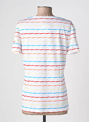T-shirt stretch manches courtes blanc SAINT JAMES femme