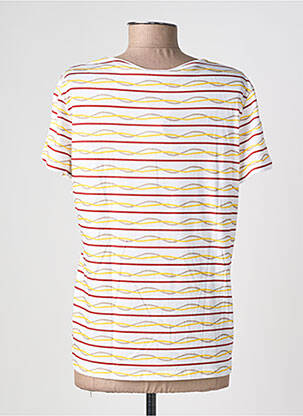 T-shirt stretch manches courtes jaune SAINT JAMES femme