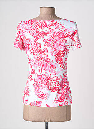 T-shirt stretch manches courtes rose SAINT JAMES femme