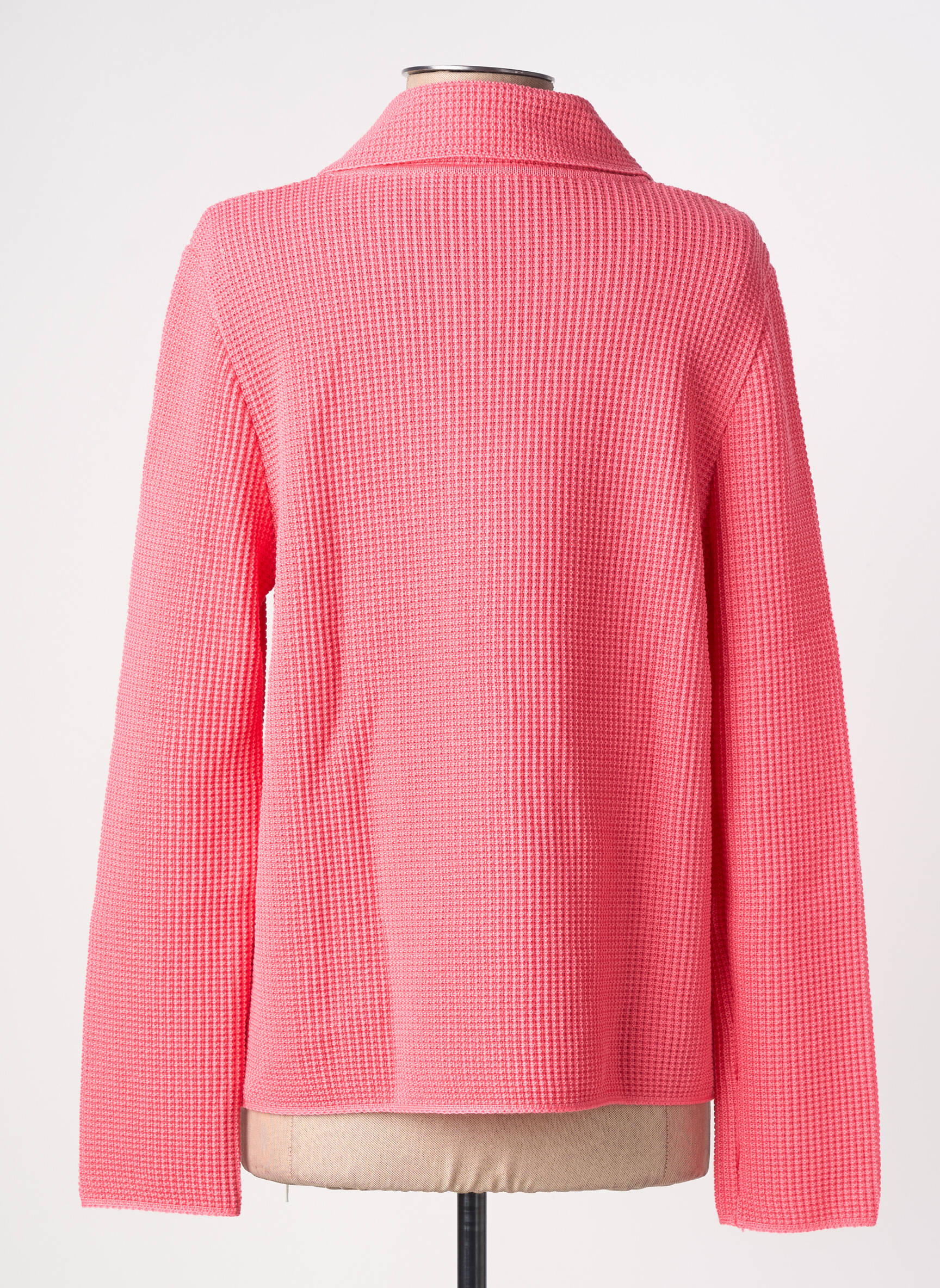 Gilet manches longues stretch rose SAINT JAMES femme