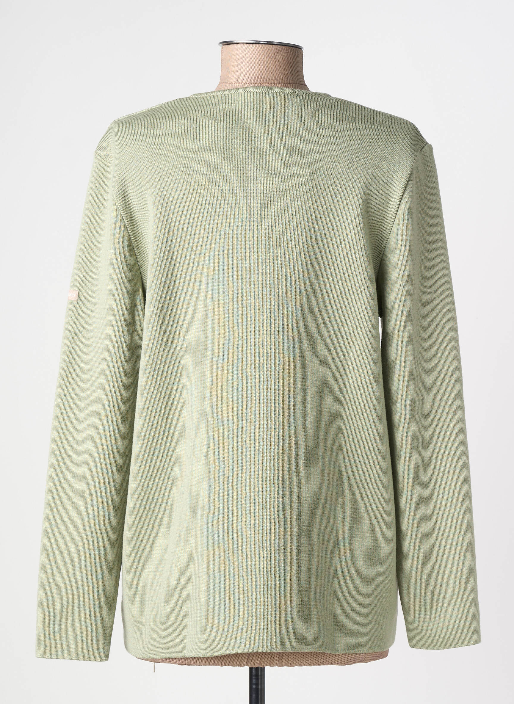 Gilet manches longues stretch vert SAINT JAMES femme