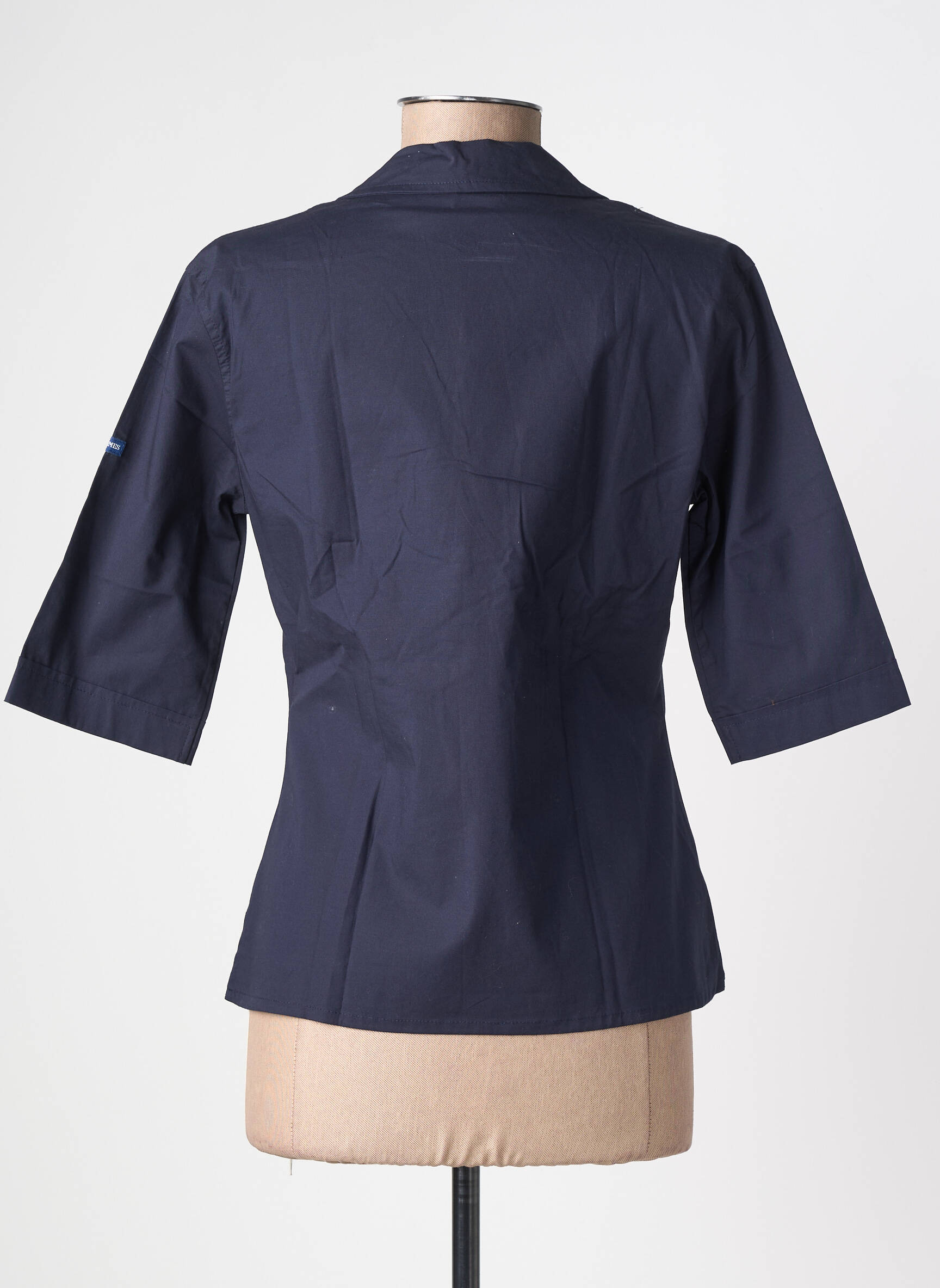 Blazer coupe cintrée bleu SAINT JAMES femme