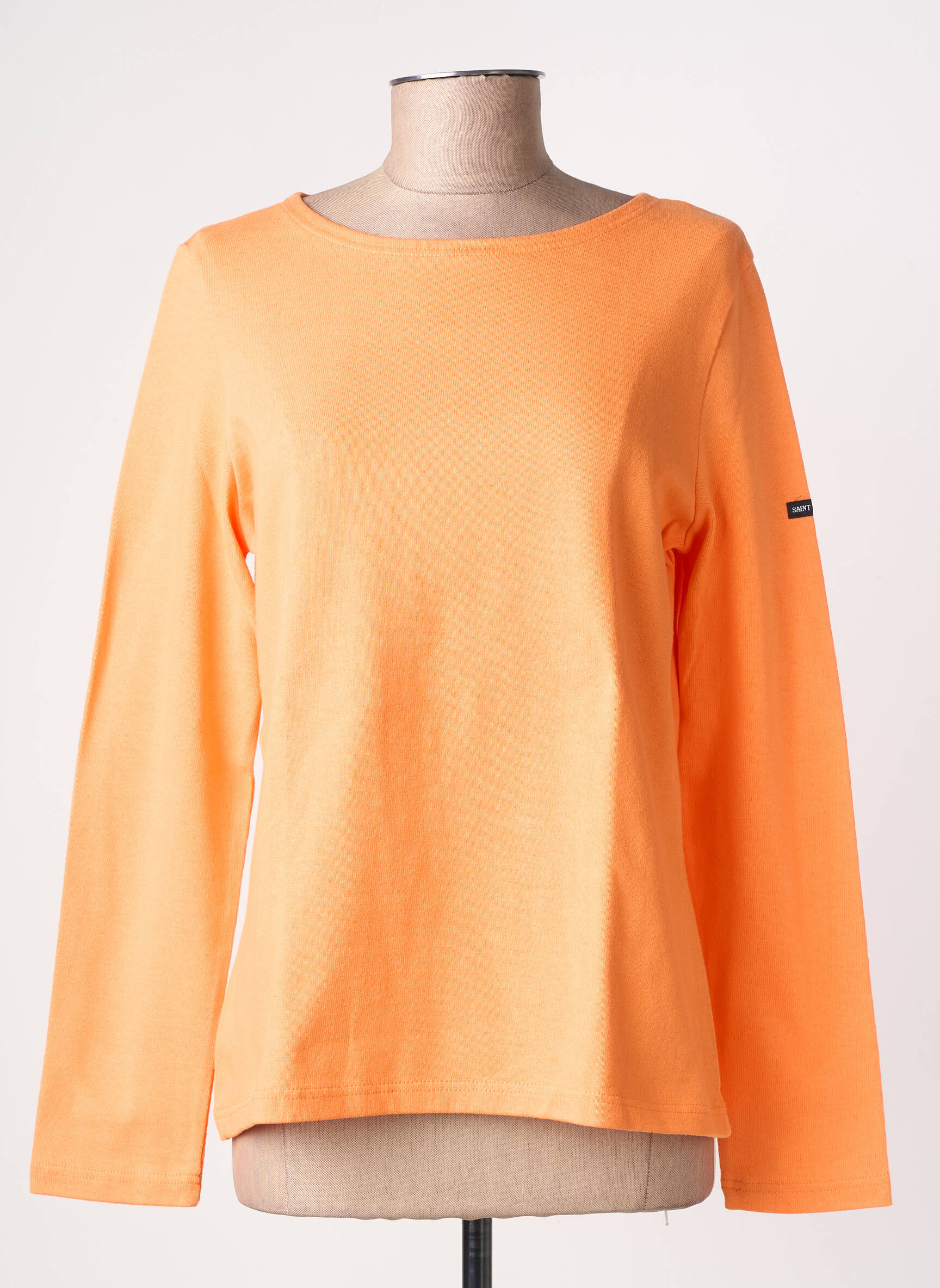 T-shirt manches longues manches longues orange SAINT JAMES femme
