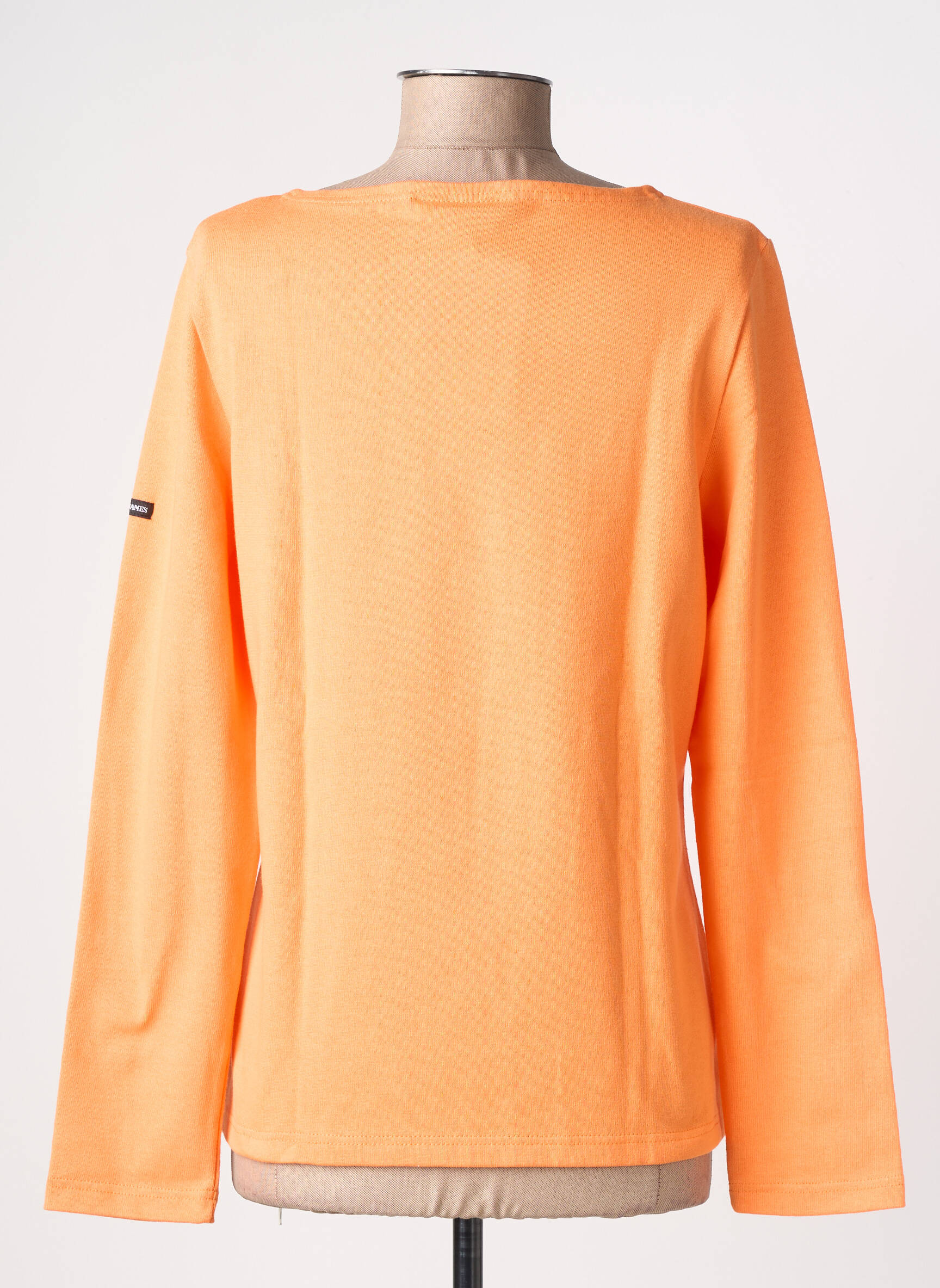 T-shirt manches longues manches longues orange SAINT JAMES femme