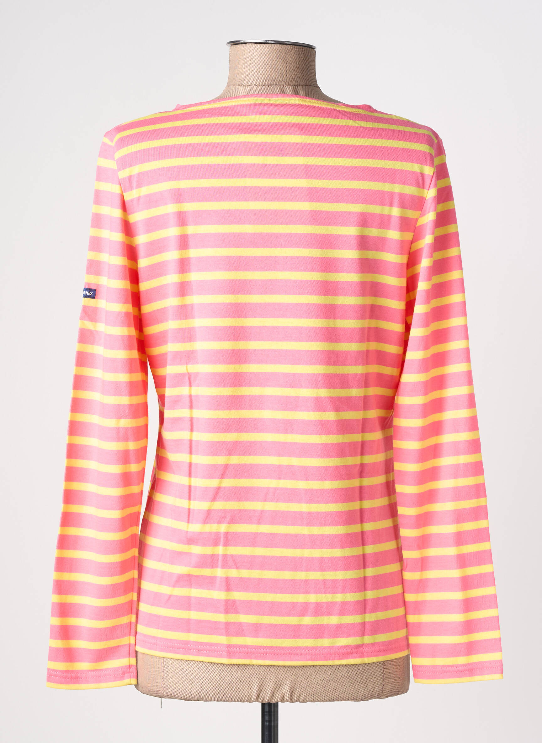 T-shirt manches longues manches longues rose SAINT JAMES femme