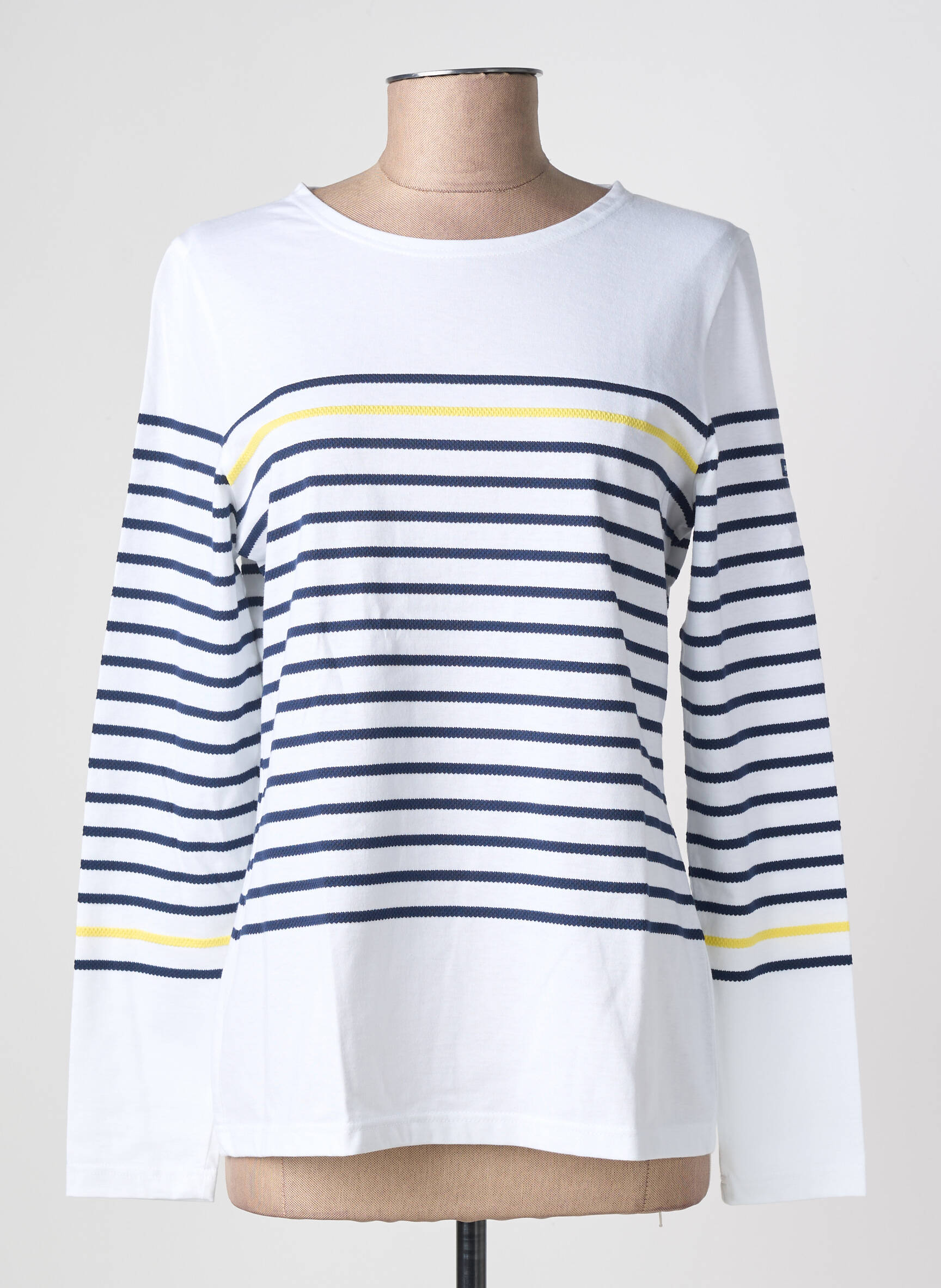 T-shirt manches longues manches longues bleu SAINT JAMES femme