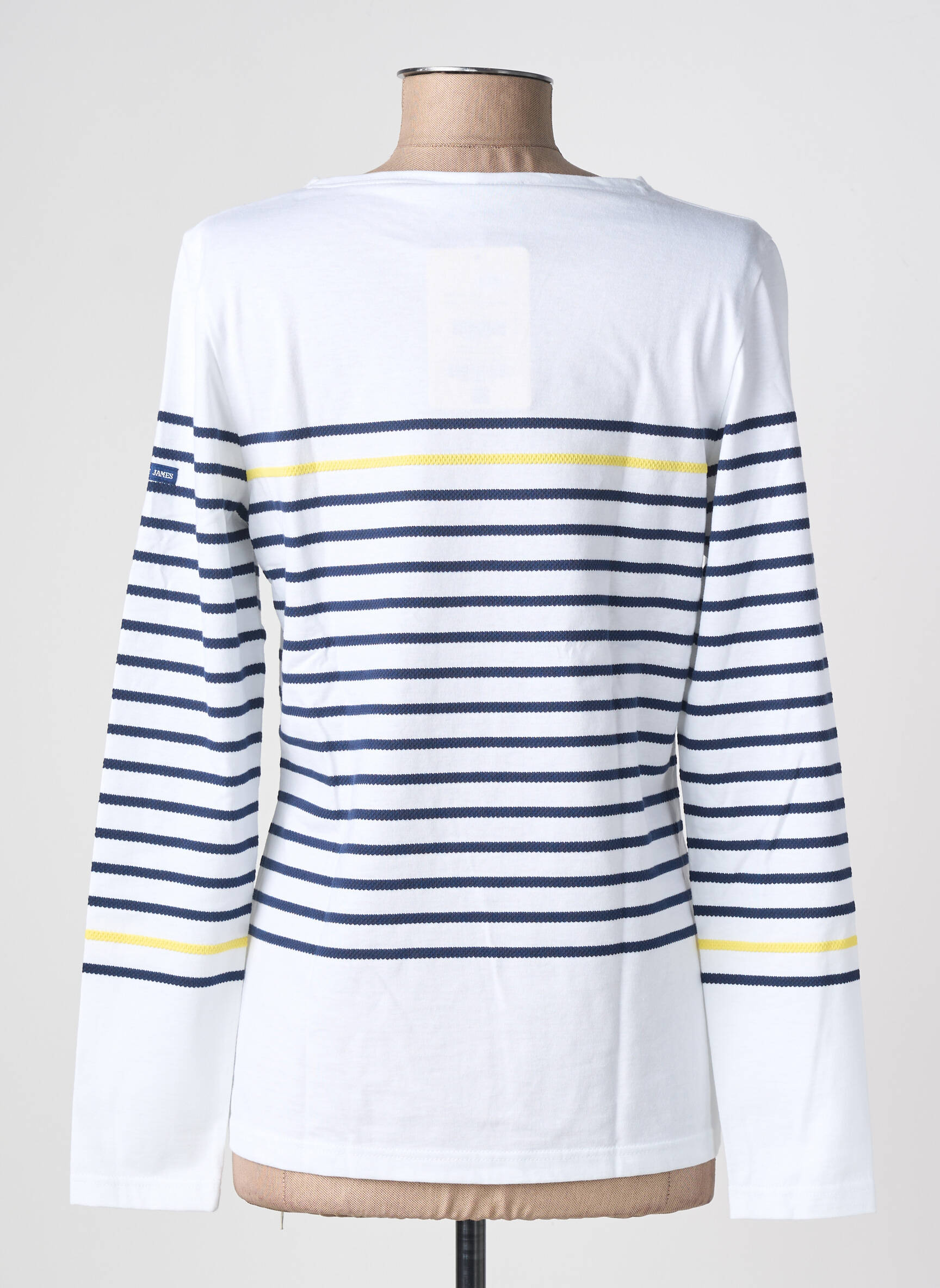 T-shirt manches longues manches longues bleu SAINT JAMES femme