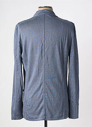 Blazer tissage chiné bleu GRAN SASSO homme