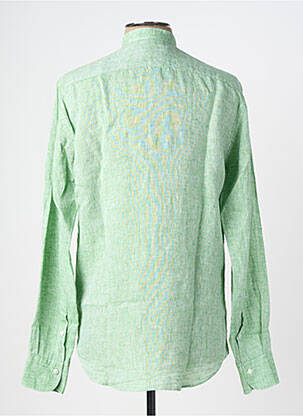 Chemise manches longues coupe cintrée vert GRIGIO homme