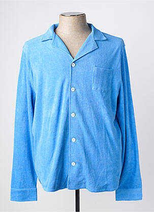 Chemise manches longues poches bleu LES GARCONS FACILES homme
