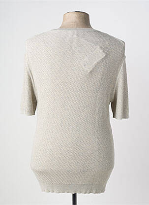 Pull stretch manches courtes gris BELLWOOD homme
