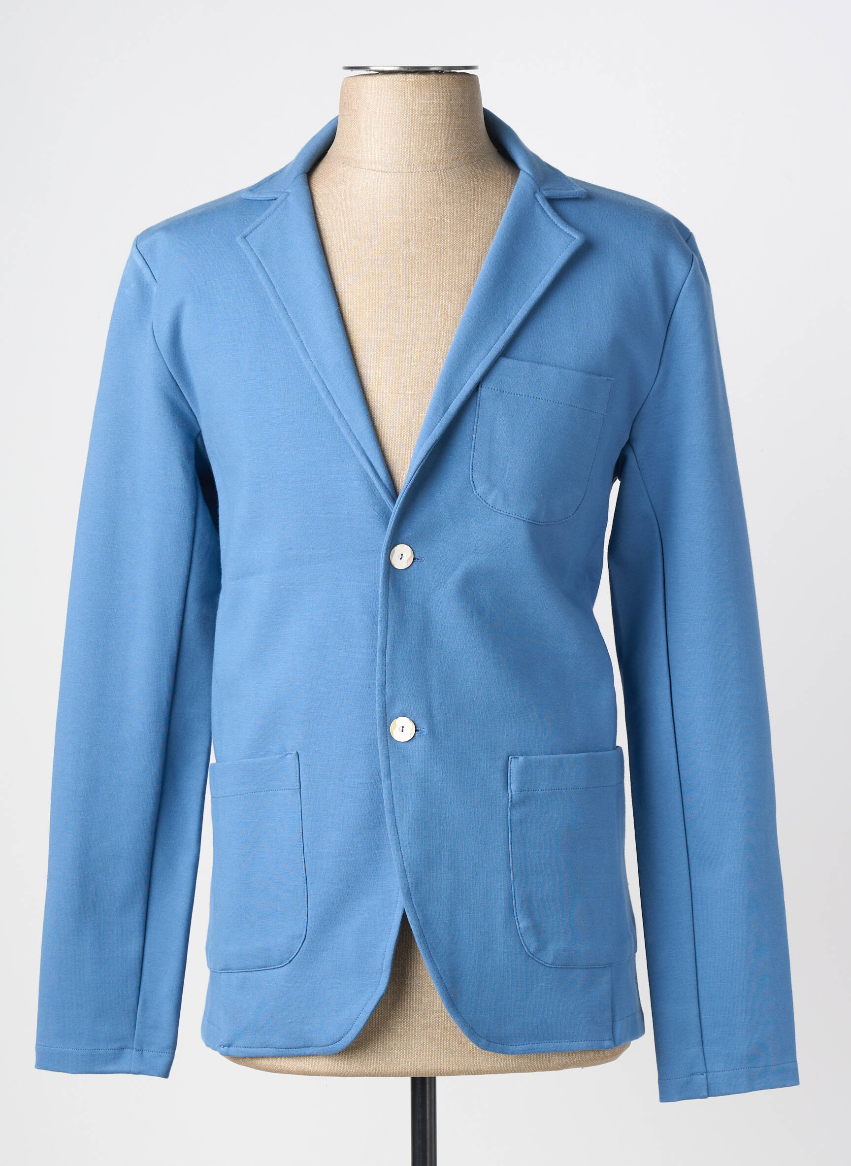 Blazer coupe cintrée bleu LES GARCONS FACILES homme