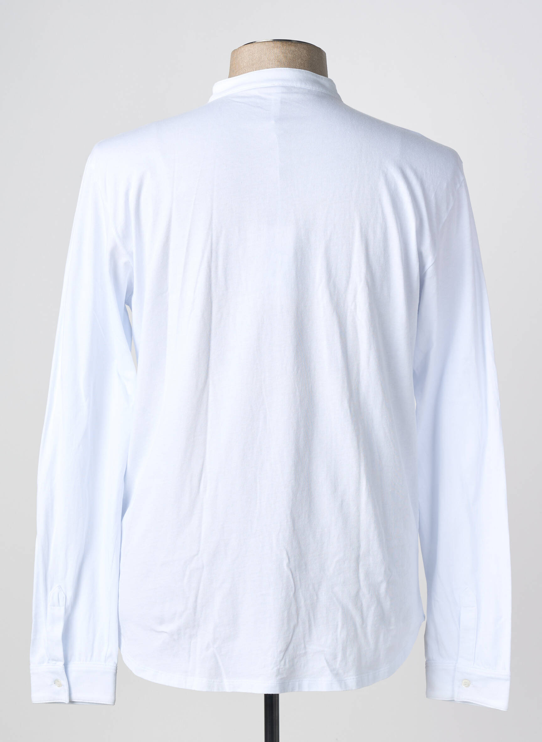 Chemise manches longues coupe cintrée blanc BELLWOOD homme