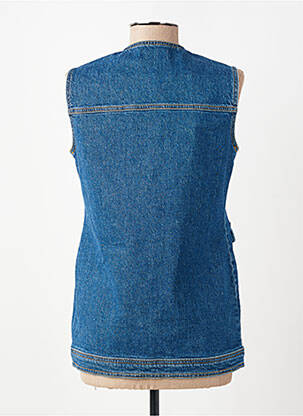 Veste casual col rond bleu SELECTED femme