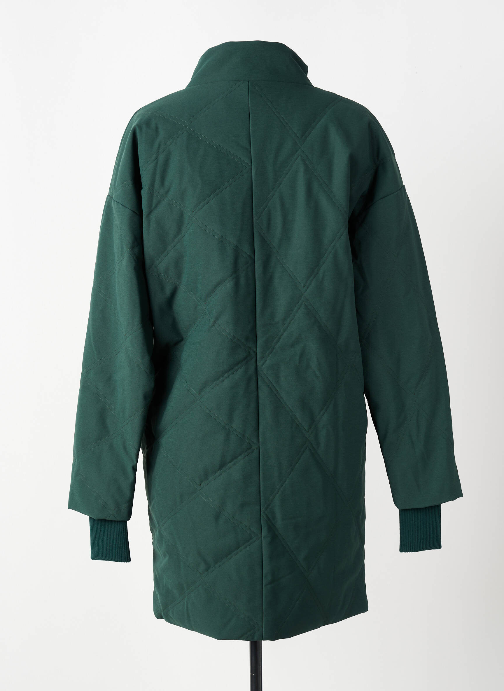 Parka col col montant vert SKFK femme