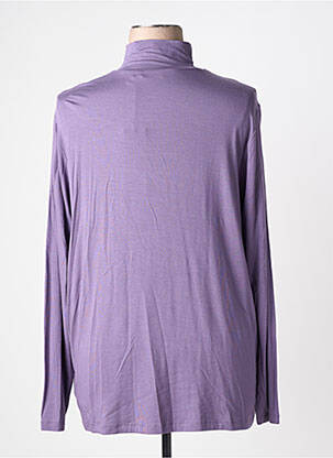 T-shirt manches longues manches longues violet YESTA femme