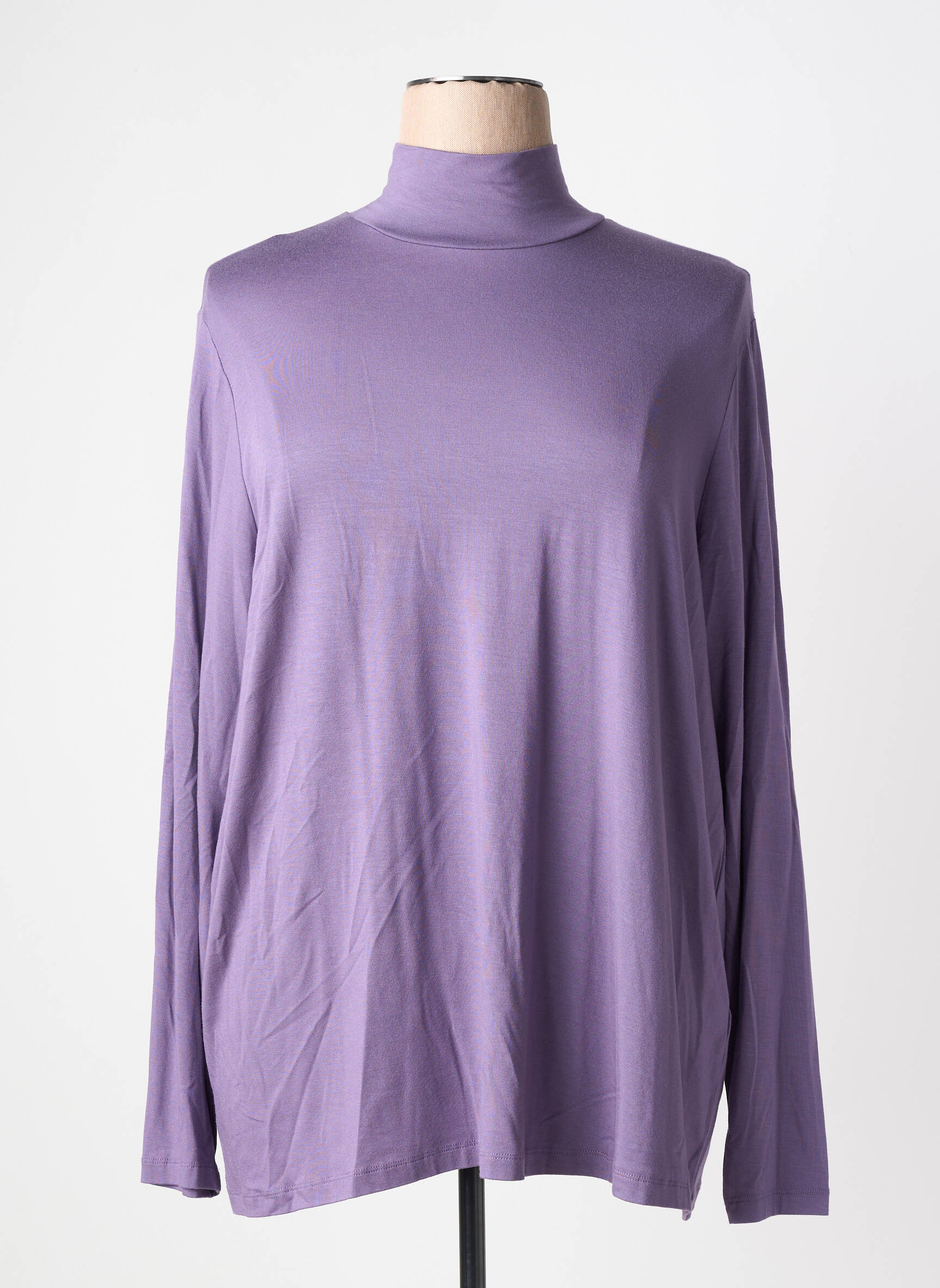 T-shirt manches longues manches longues violet YESTA femme