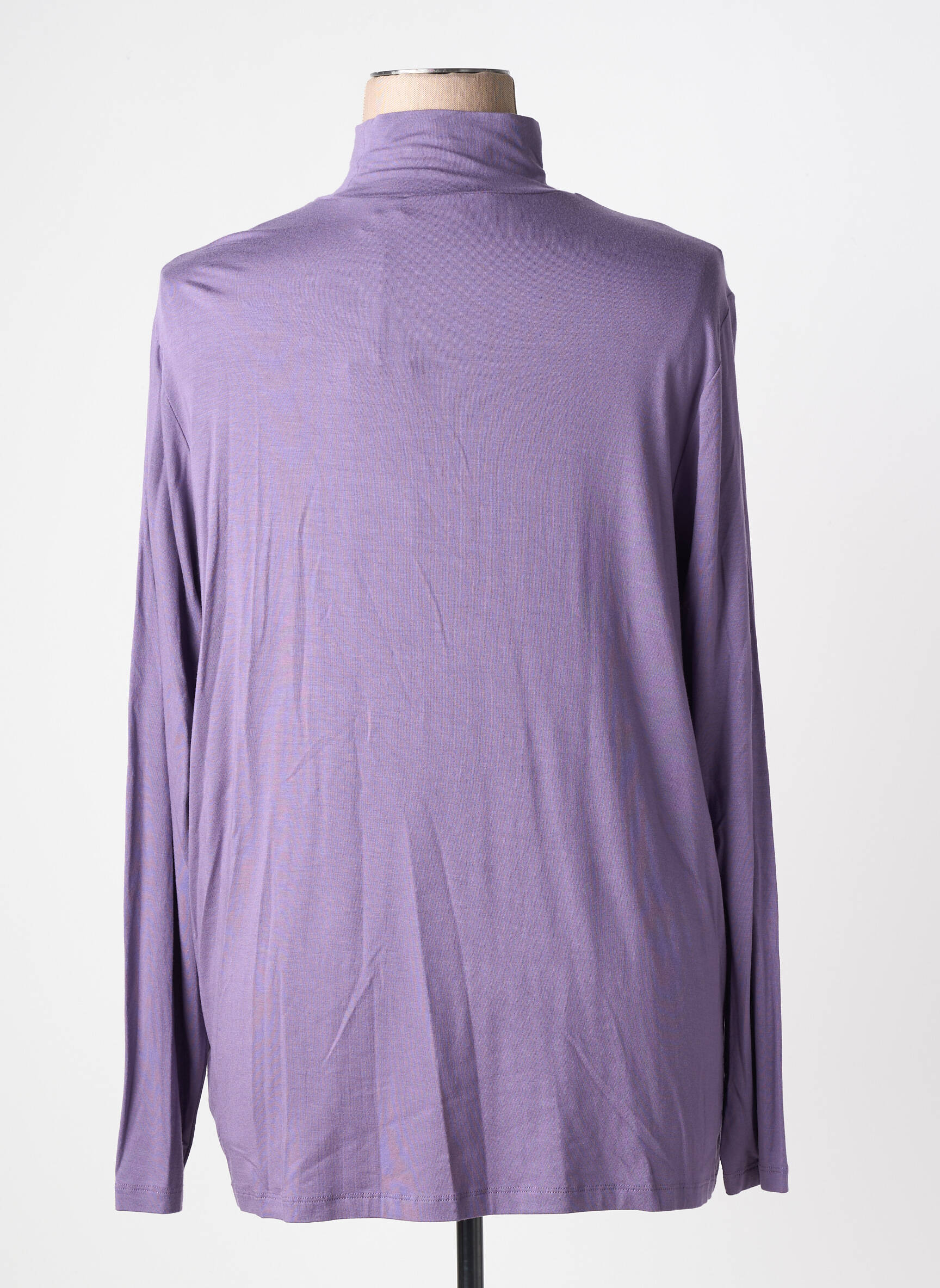 T-shirt manches longues manches longues violet YESTA femme