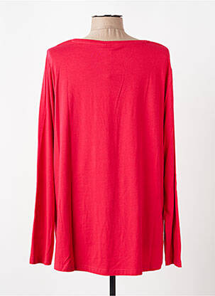 T-shirt manches longues manches longues rouge CISO femme