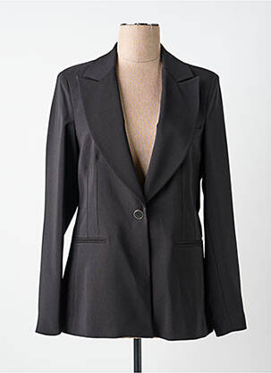 Blazer manches longues noir KOCCA femme