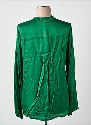 Blouse manches longues manches longues vert KOCCA femme