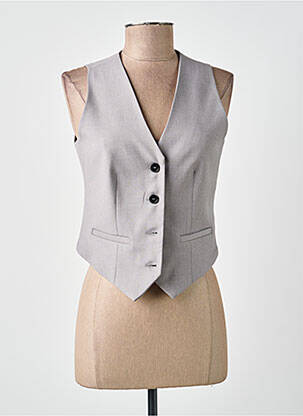 Gilet sans manche coupe cintrée gris LIU JO femme