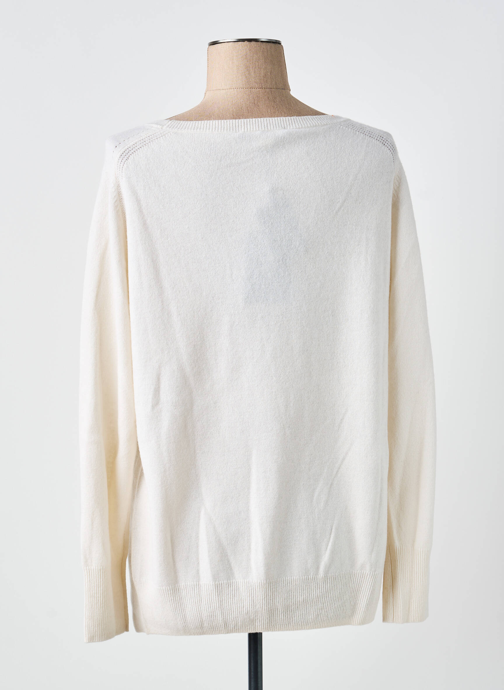Pull stretch manches longues beige KOCCA femme